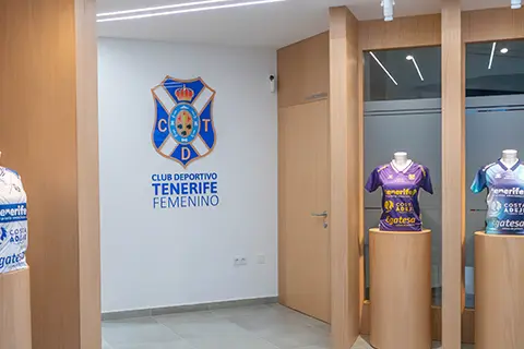 Sede operativa del CD Tenerife Femenino en Santa Cruz de Tenerife